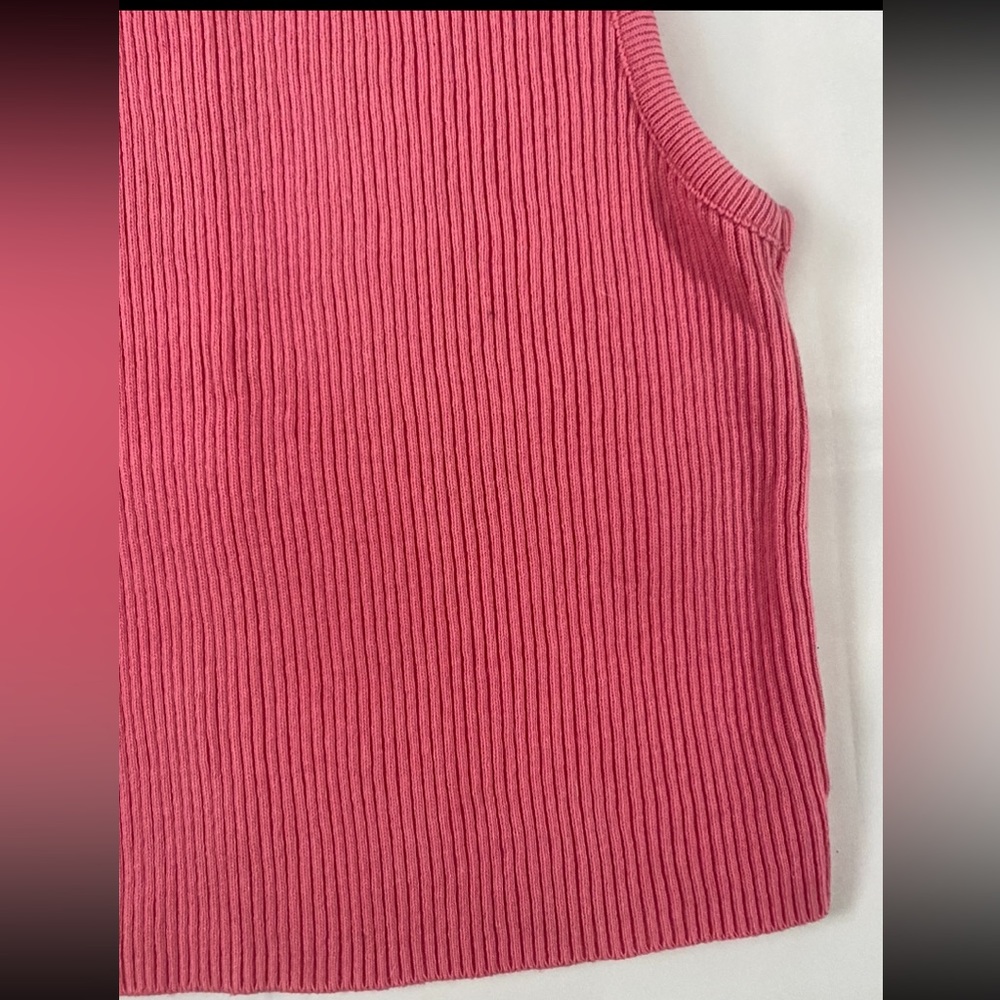 Morgan Sport Ribbed Y2K Tank Top - Picture 9 of 12